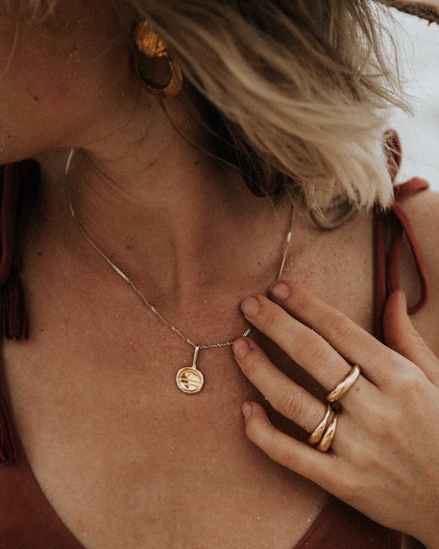 golden hour necklace