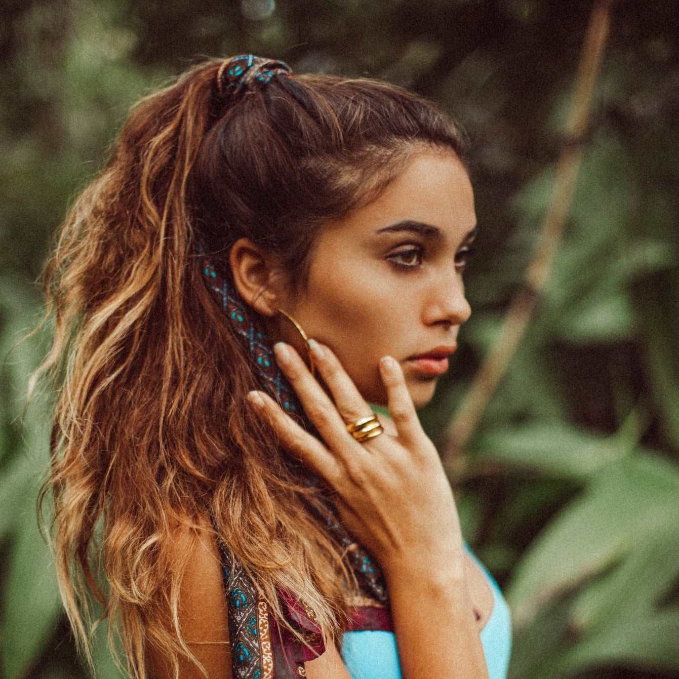 Forged by the Ocean Ring // 14k gold