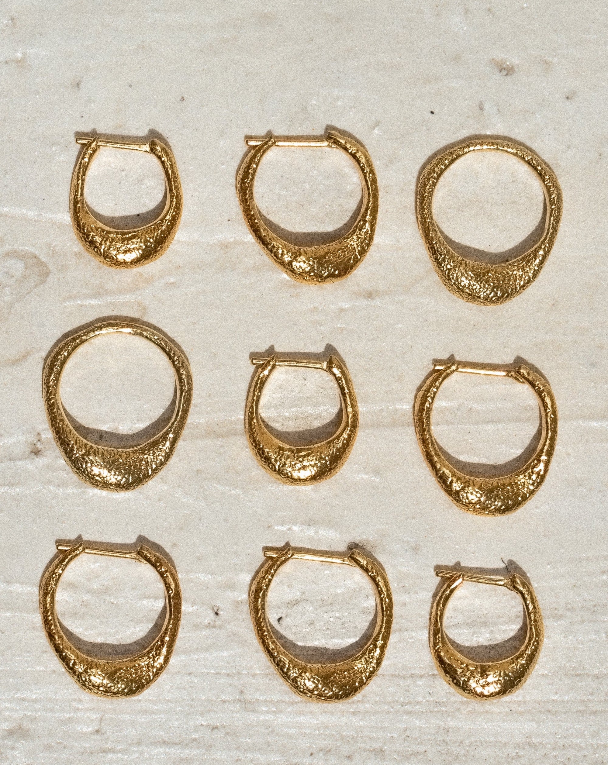 Coral Hoops Small