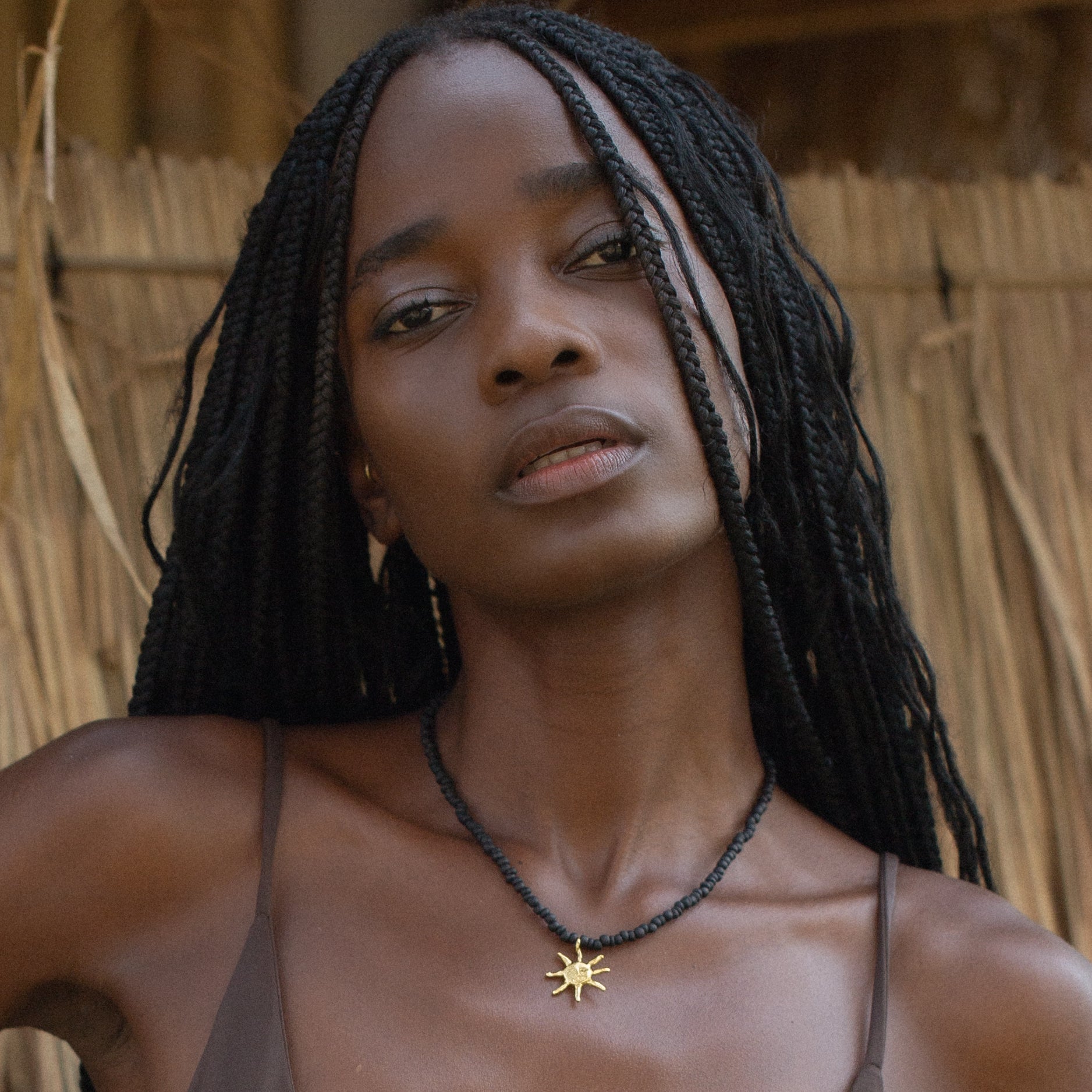 Soleilseeker Necklace / Coconut Shells