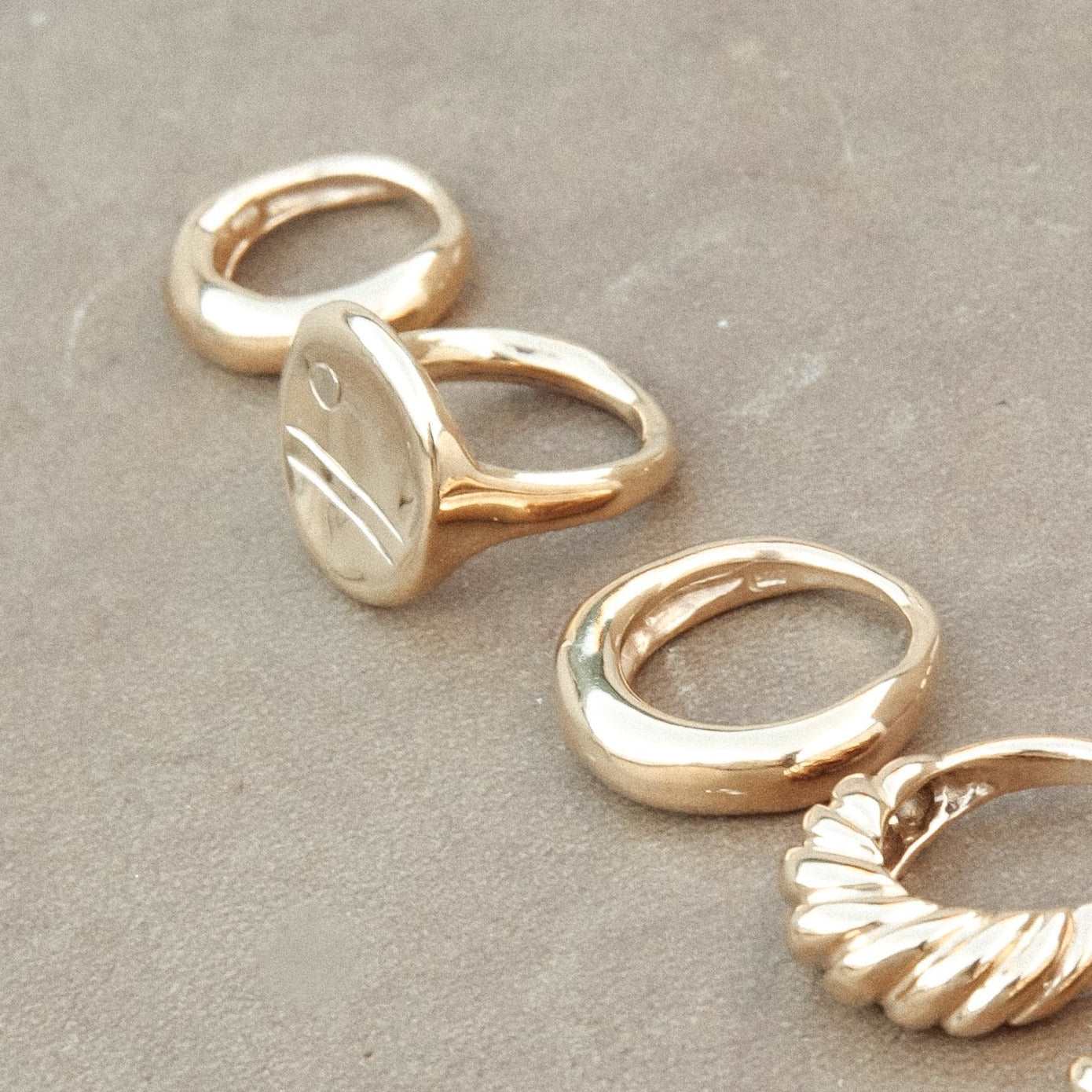 recycled gold rings