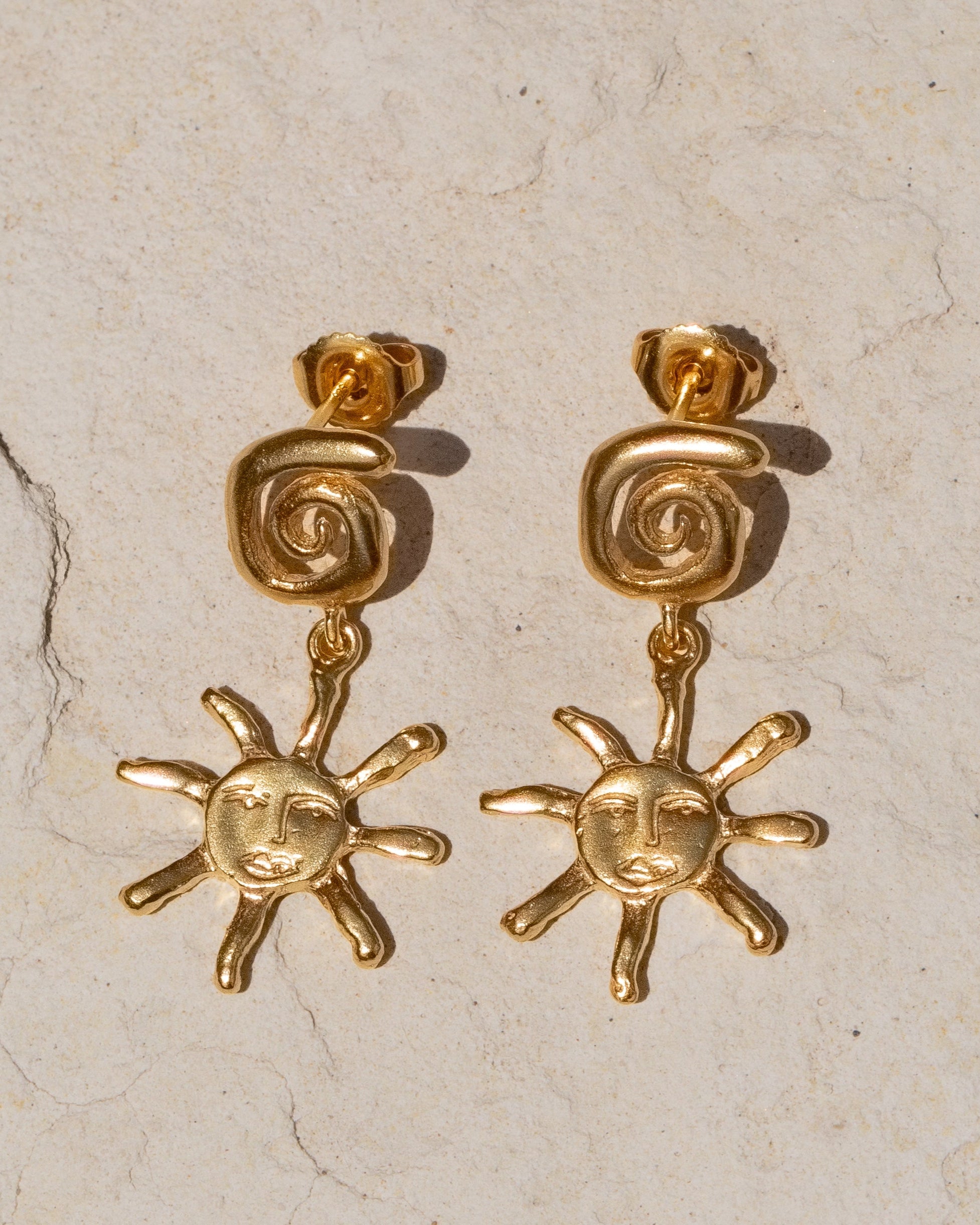 GOLD MINI HOLIDAYMODE EARRINGS
