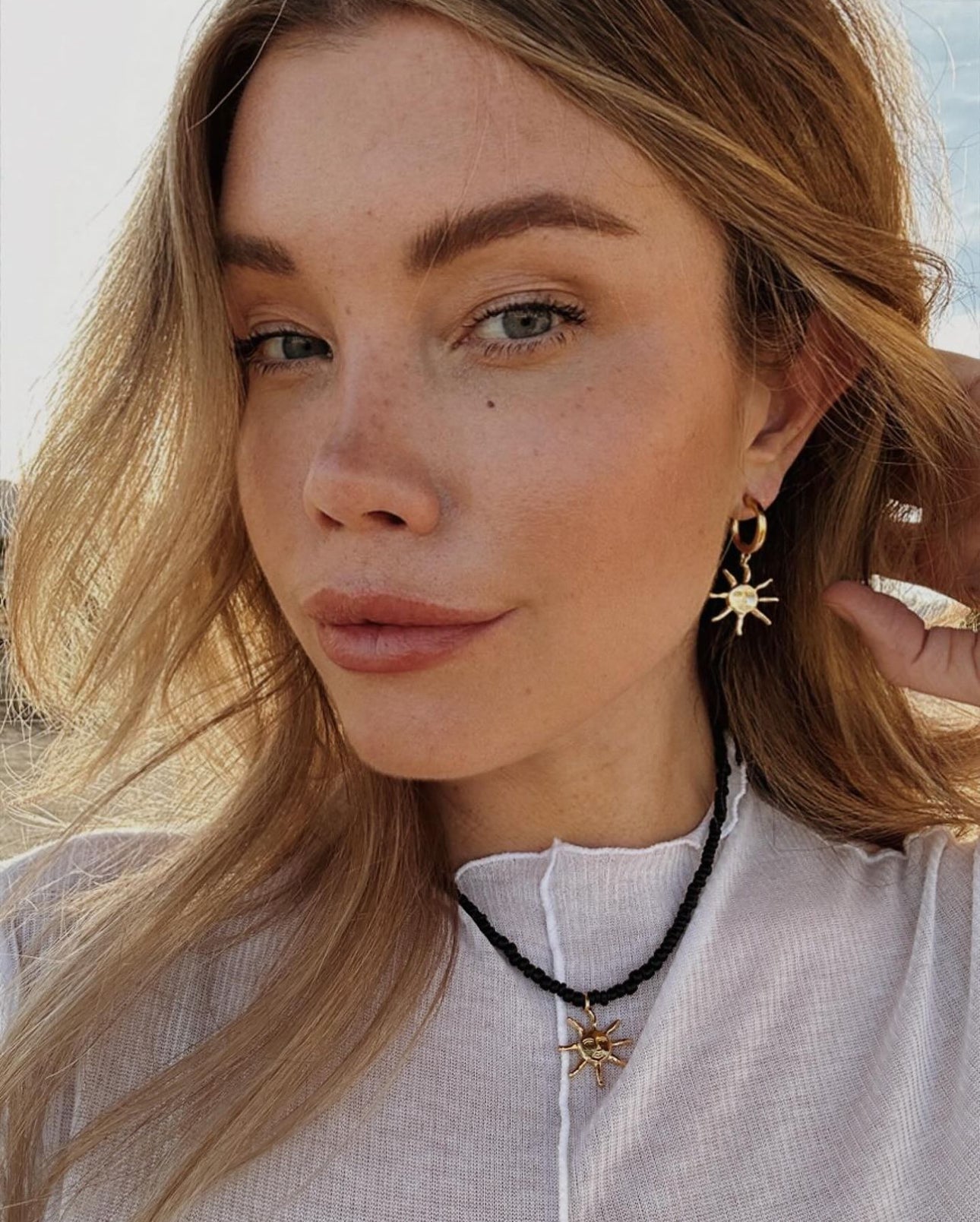 Soleilseeker Necklace / Coconut Shells