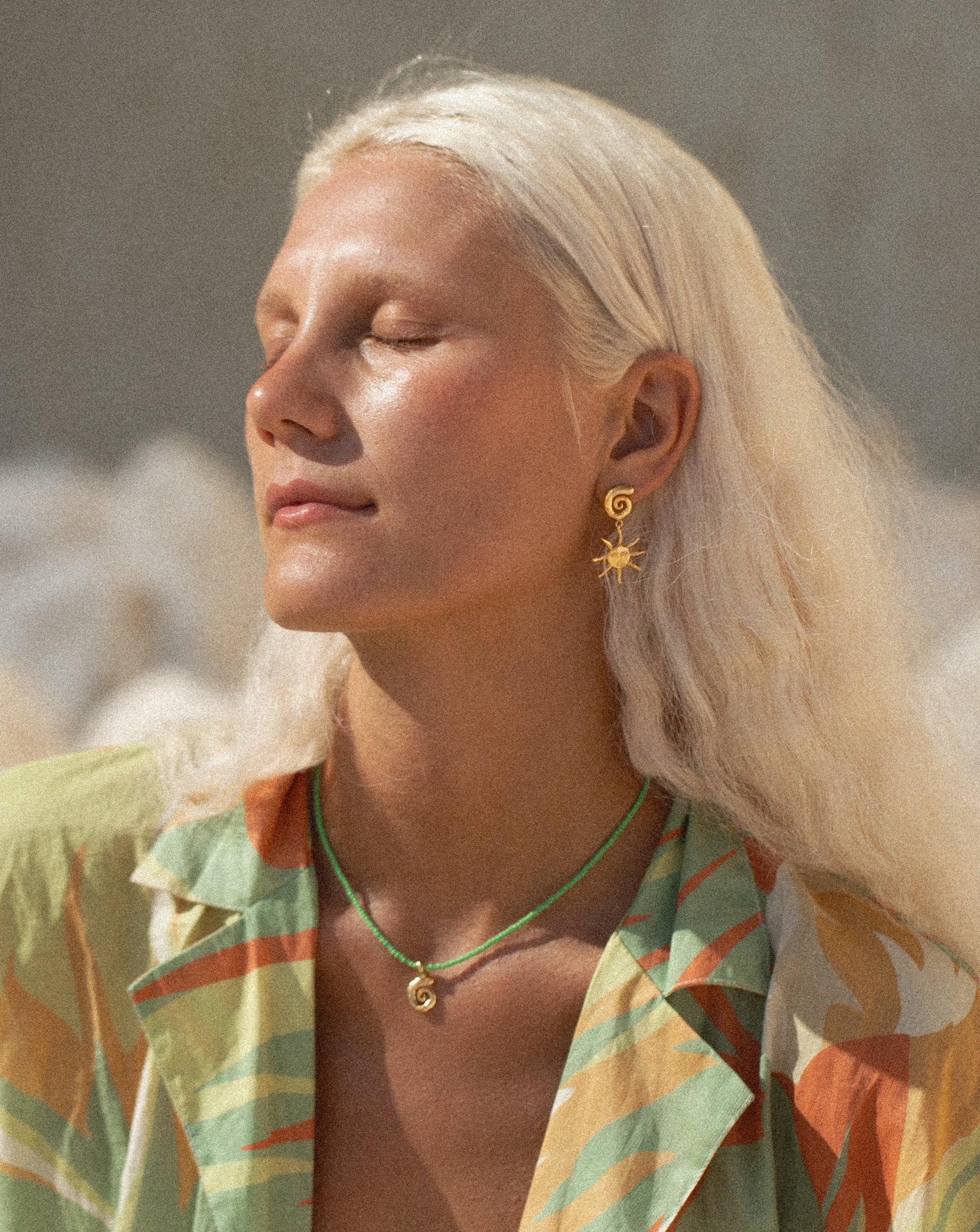 Vacation Necklace / Lime