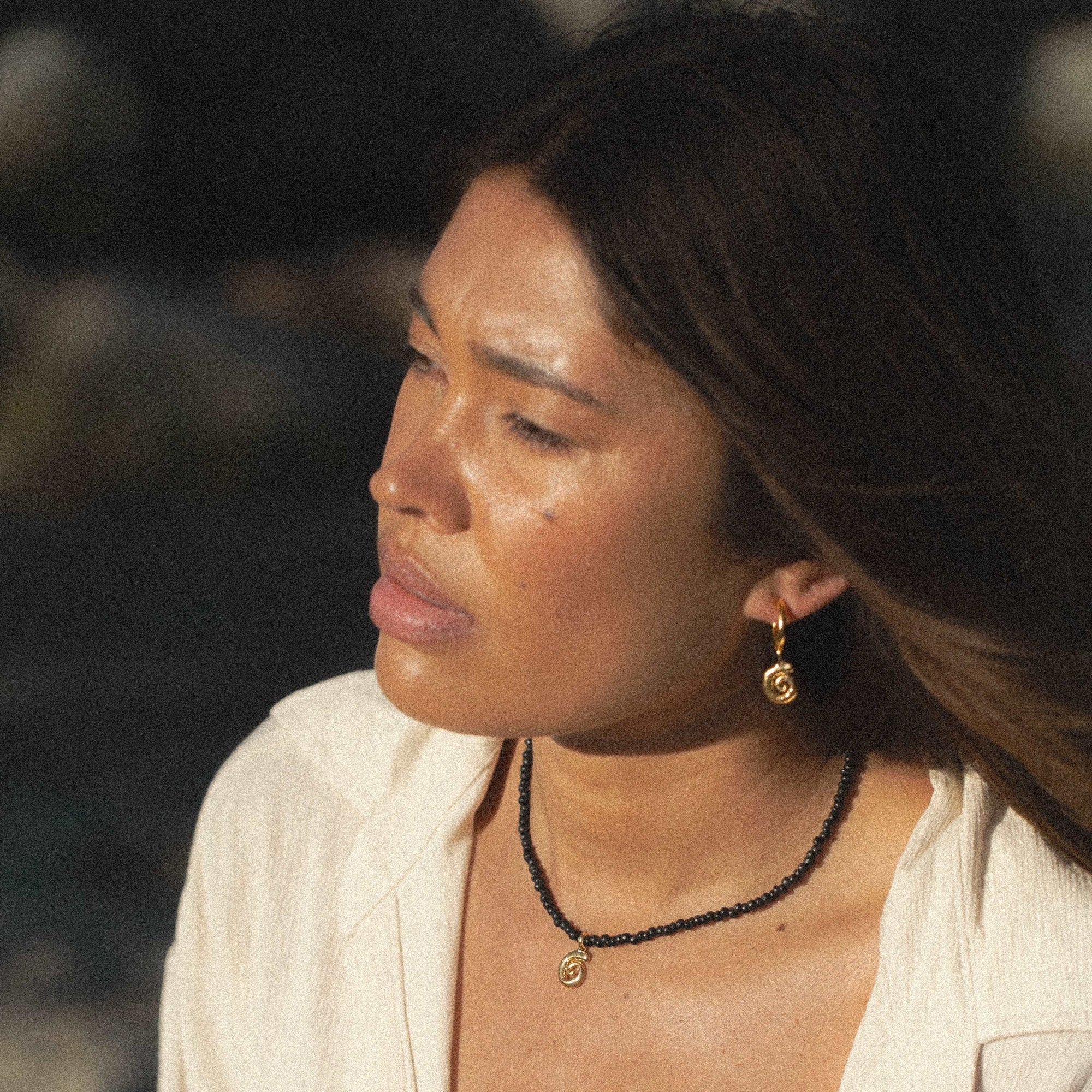 Vacation Necklace / Coconut Shells