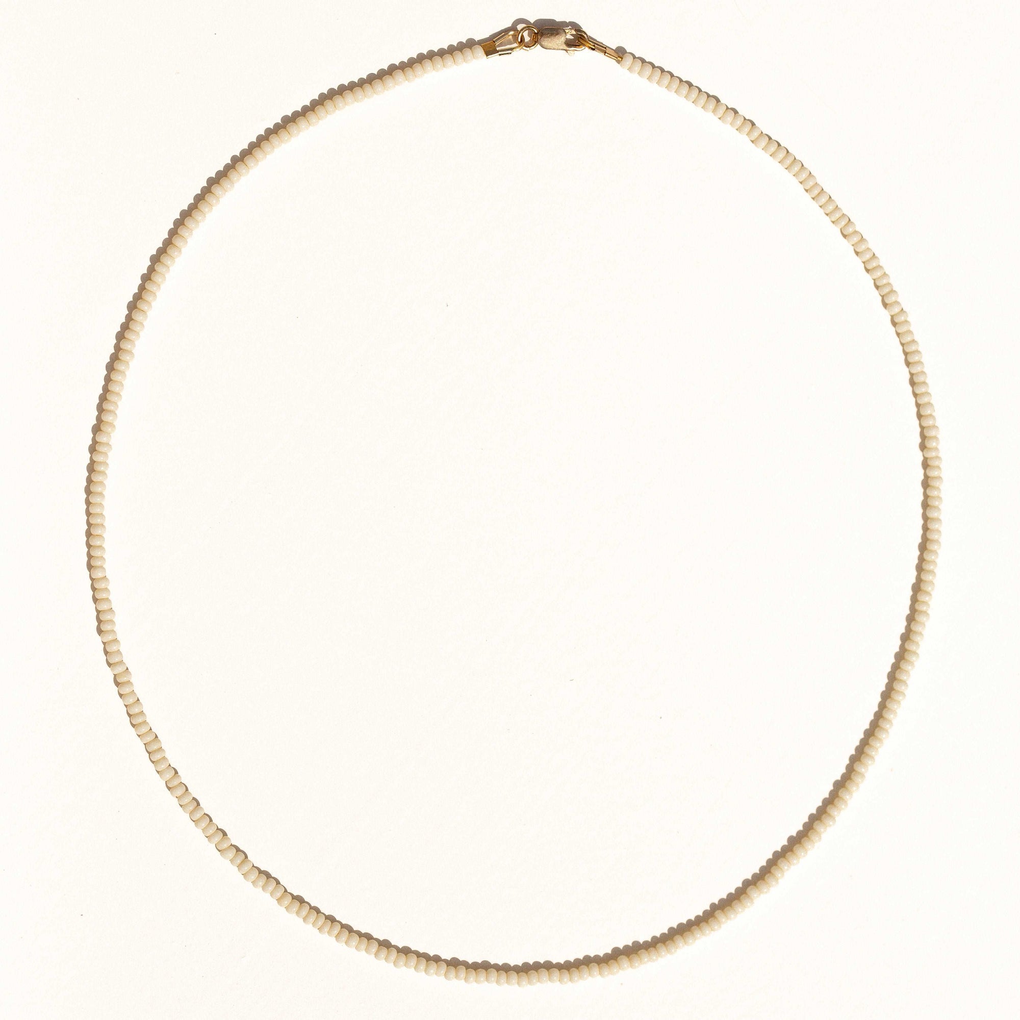 coral / blue crush / coconut necklace