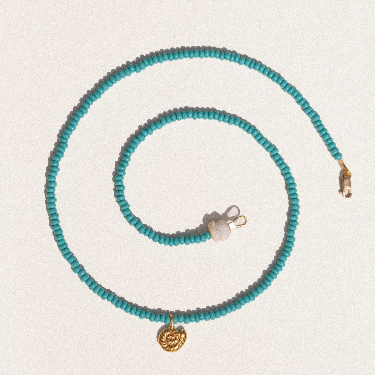 endless summer necklace // blue crush