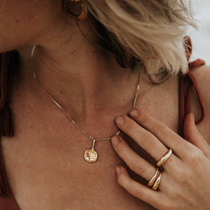 golden hour necklace