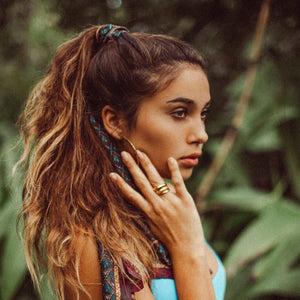 Forged by the Ocean Ring // 14k gold