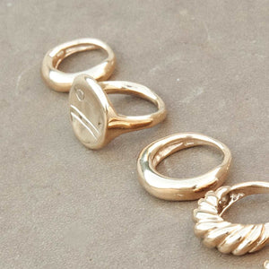 recycled gold rings