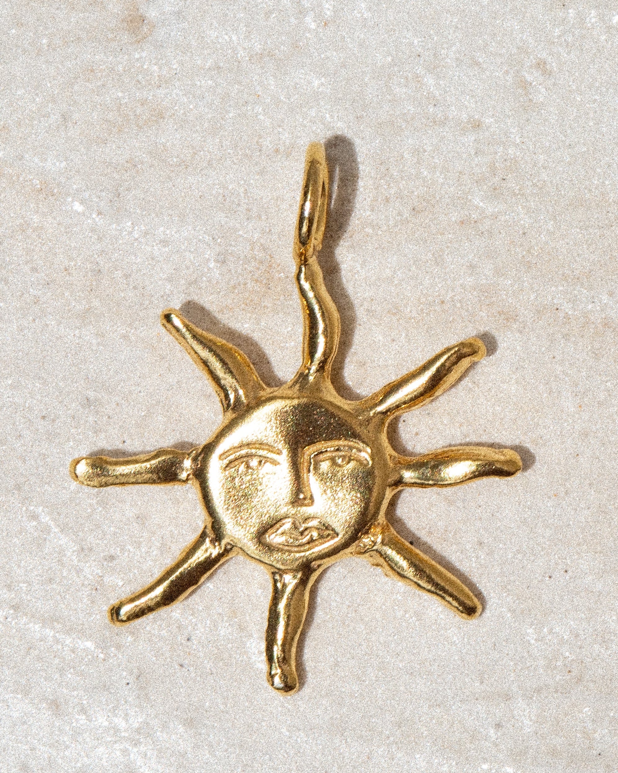 Gold Soleilseeker Pendant