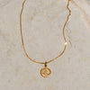 SUN CHARM NECKLACE