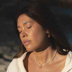 Vacation Necklace / Coconut