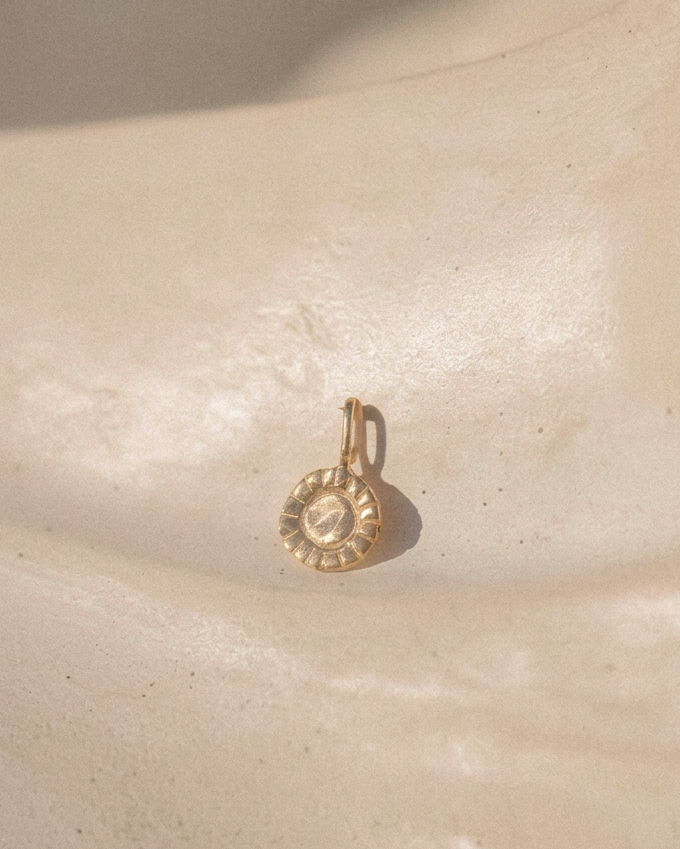 Sun-days charm photo with the chain removed